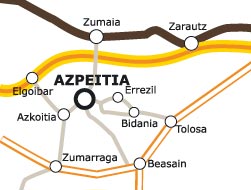 Mapa, Azpeitia, Gipuzkoa